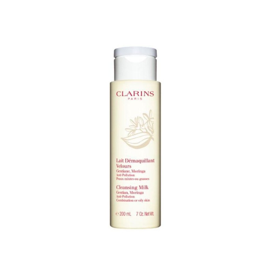 Kosmetik Clarins Gesichtspflege | Cleansing Milk Gentian, Moringa, 200Ml