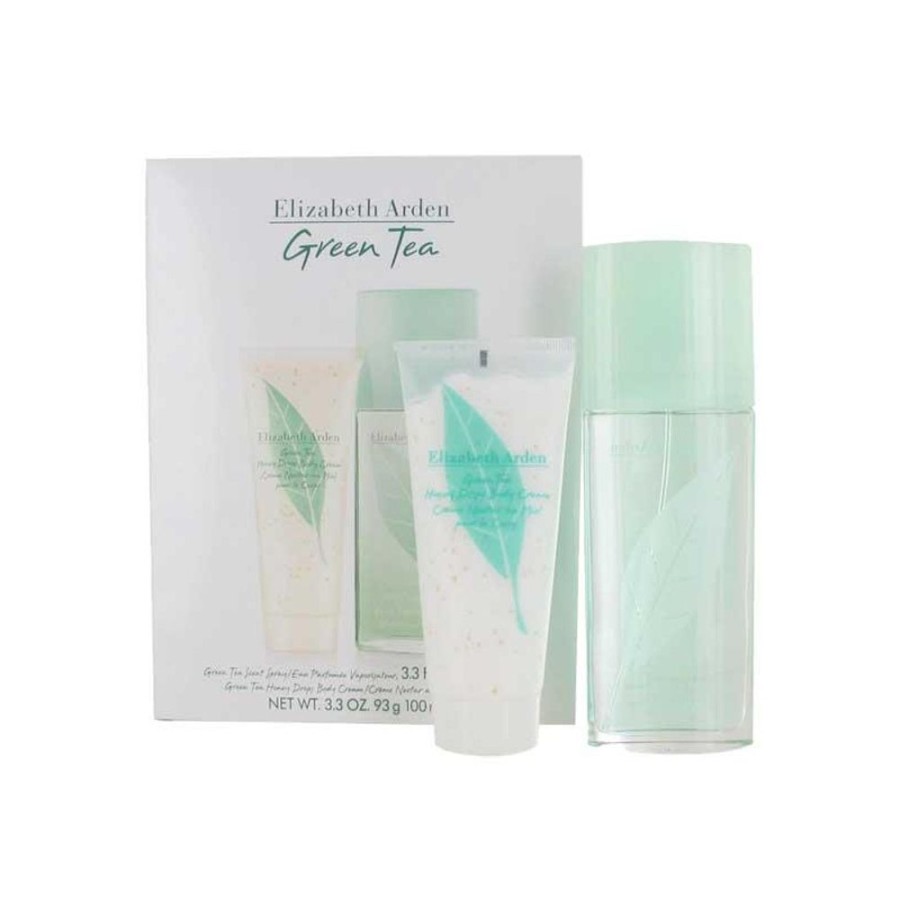 Geschenksets Elizabeth Arden Fur Sie | Green Tea Scent Sprayset, 100Ml + Bl 100Ml