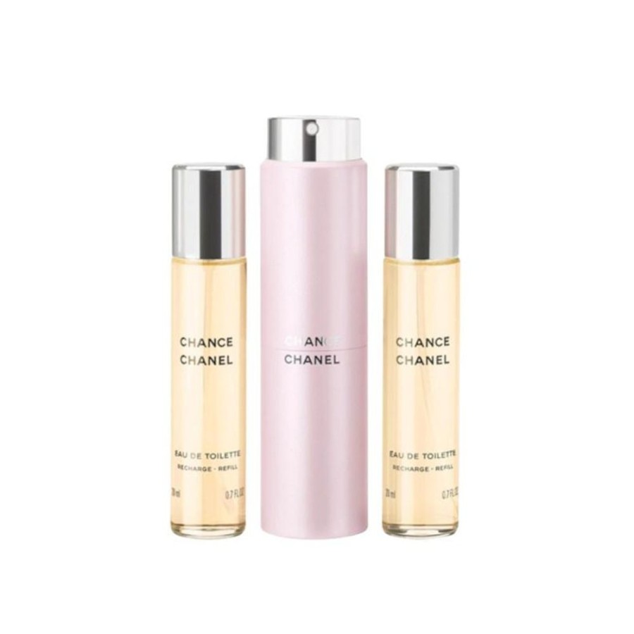 Dufte Chanel Eau De Toilette | Chance Twist & Spray,3X20Ml
