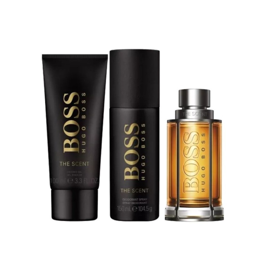 Geschenksets Hugo Boss Fur Ihn | The Scent For Him Set, 100Ml + Sg 100Ml + Deo 150Ml