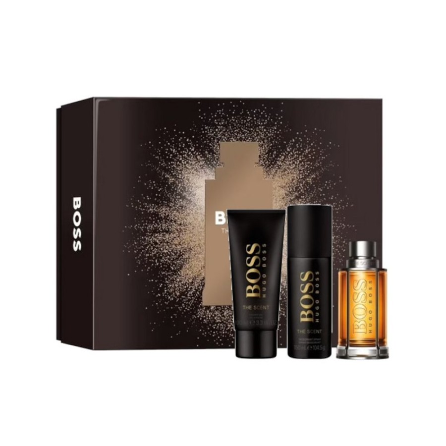 Geschenksets Hugo Boss Fur Ihn | The Scent For Him Set, 100Ml + Sg 100Ml + Deo 150Ml